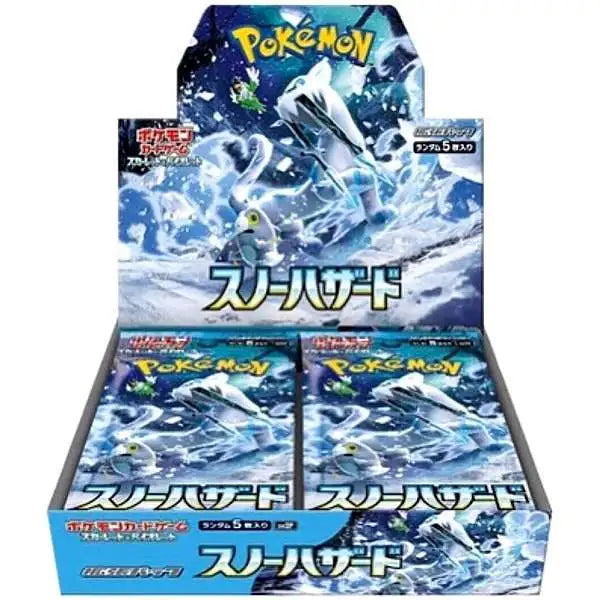 Pokemon Trading Card Game Scarlet and Violet Snow Hazard Japanese Booster Box