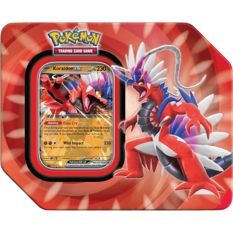 Pokemon TCG: Scarlet and Violet - Paldea Legends - Koraidon ex Tin