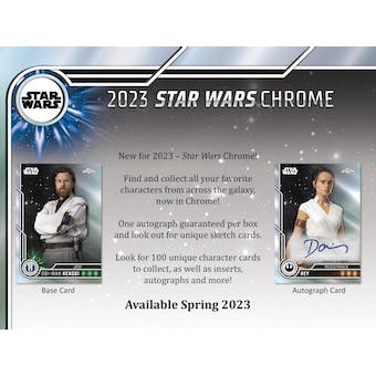 Star Wars Chrome Hobby Box (Topps 2023)