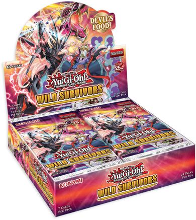 Yu-Gi-Oh!: Wild Survivors Booster Box (1st Edition)