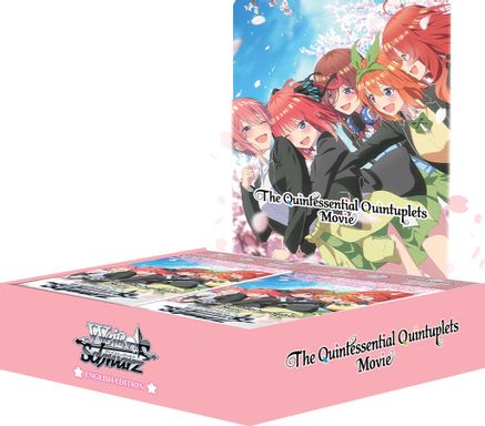 Weiss Schwarz Trading Card Game The Quintessential Quintuplets Movie Booster Box [16 Packs]