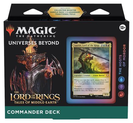 Magic the Gathering The Lord of the Rings: Tales of Middle-earth Commander Deck - Hosts of Mordor