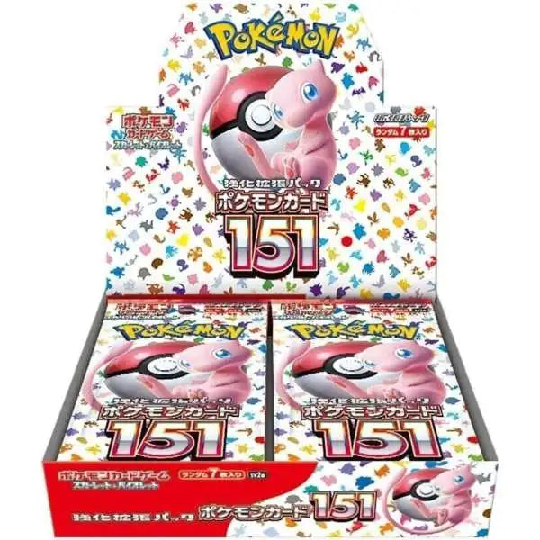 Pokemon TCG: Scarlet and Violet - 151 Booster Box (Japanese)