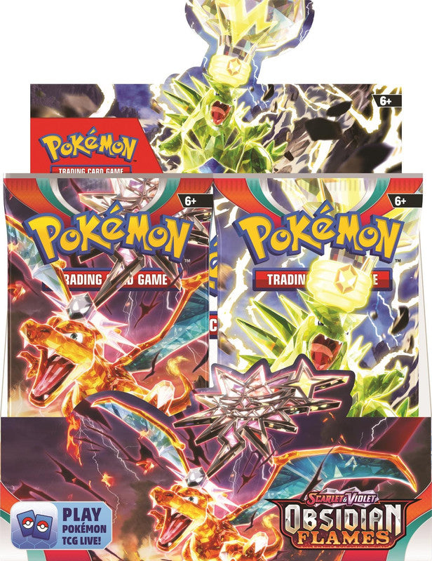 Pokemon TCG: Scarlet &amp;amp; Violet - Obsidian Flames - Booster Box