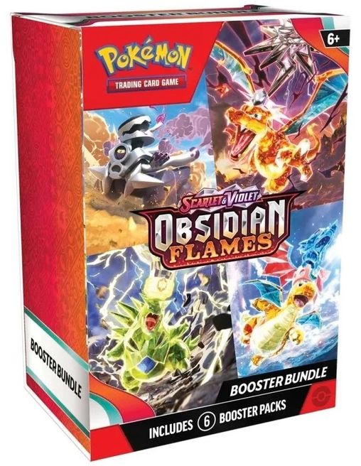 Pokemon TCG: Scarlet and Violet - Obsidian Flames - Booster Bundle