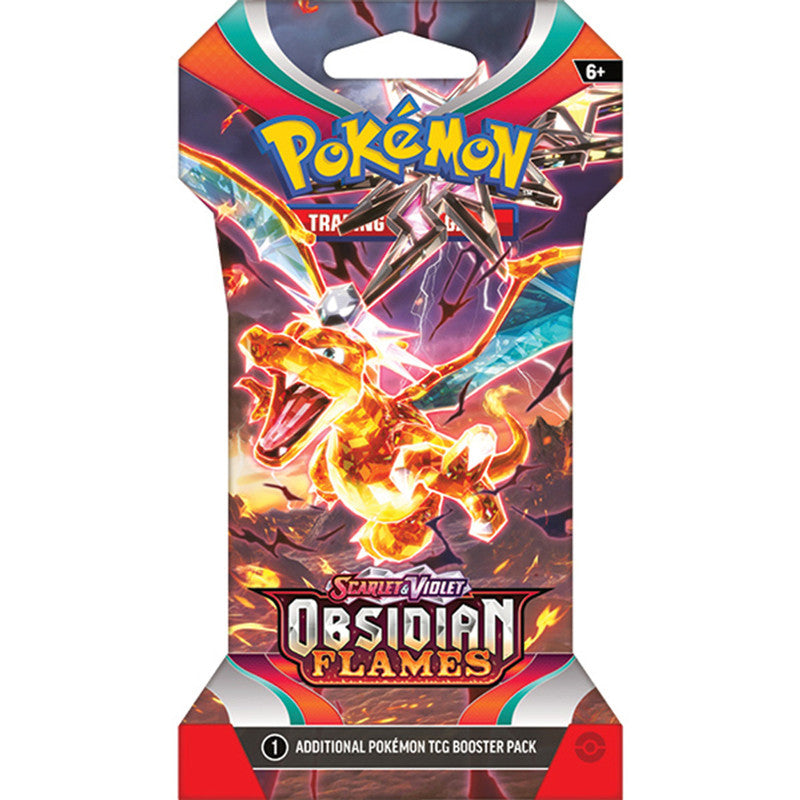 Pokemon TCG: Scarlet and Violet - Obsidian Flames - Sleeved Booster Pack