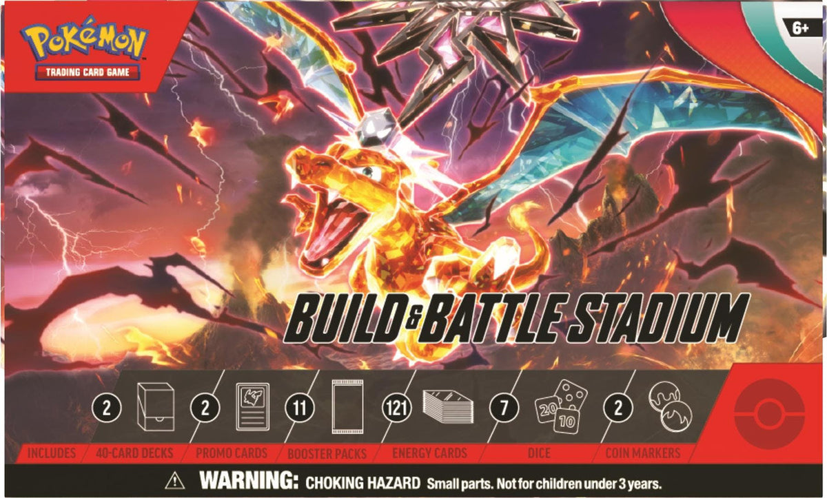 Pokemon TCG: Scarlet and Violet - Obsidian Flames - Build and Battle Stadium Box