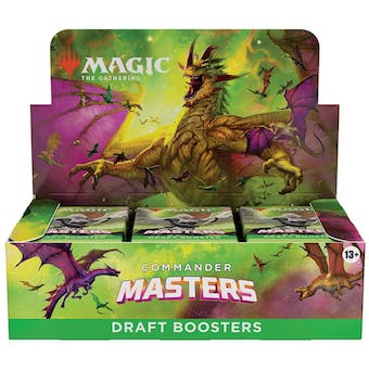 Magic the Gathering: Commander Masters - Draft Booster Box