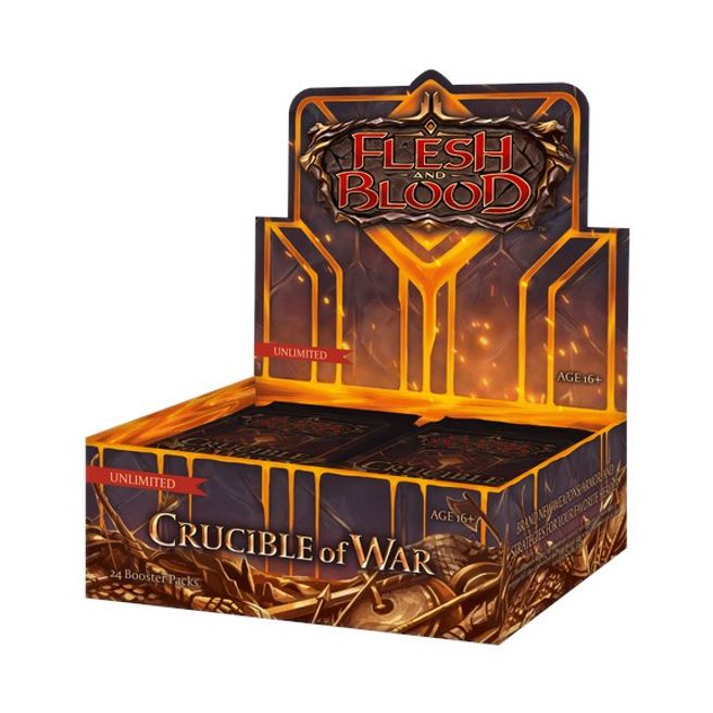 Flesh and Blood TCG: Crucible of War Unlimited Booster Box