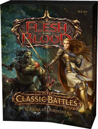 Flesh and Blood TCG: Classic Battles Rhinar vs. Dorinthea Box Set