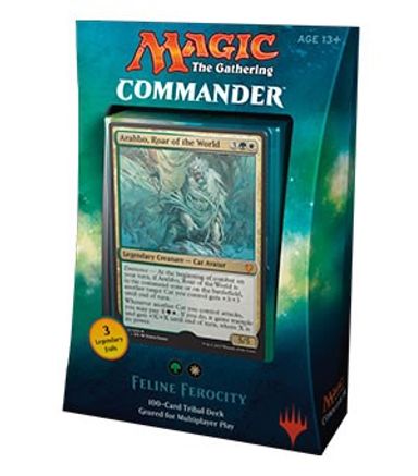 Magic the Gathering: 2017 Commander Deck - Feline Ferocity