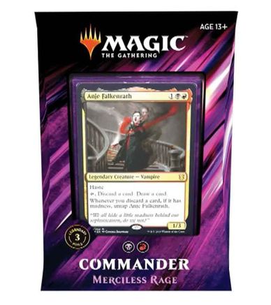 Magic the Gathering: 2019 Commander Deck - Merciless Rage