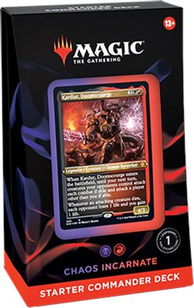 Magic the Gathering: Chaos Incarnate Commander Deck