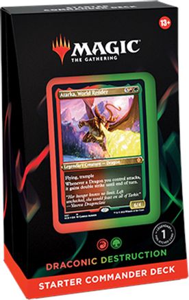 Magic the Gathering: Draconic Destruction Commander Deck