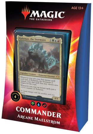 Magic the Gathering: Ikoria - Lair of the Behemoths Arcane Maelstrom Commander Deck