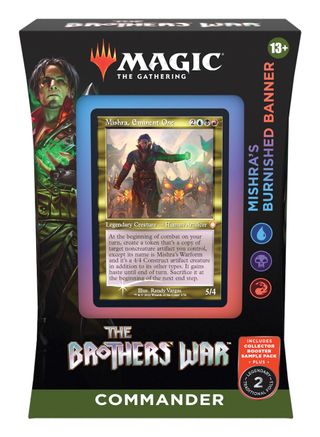 Magic the Gathering: The Brothers&amp;#x27; War Mishra&amp;#x27;s Burnished Banner Commander Deck