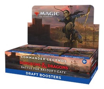 Magic the Gathering: Commander Legends - Battle for Baldur&amp;#x27;s Gate Draft Booster Box