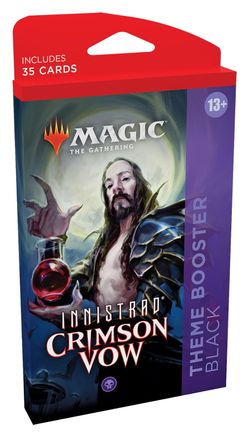 Magic the Gathering: Innistrad: Crimson Vow - Theme Booster [Black]