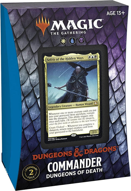 Magic the Gathering: Adventures in the Forgotten Realms Dungeons of Death Commander Deck