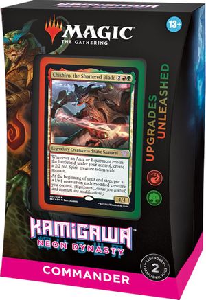 Magic the Gathering: Kamigawa Neon Dynasty - Upgrades Unleashed Commander Deck