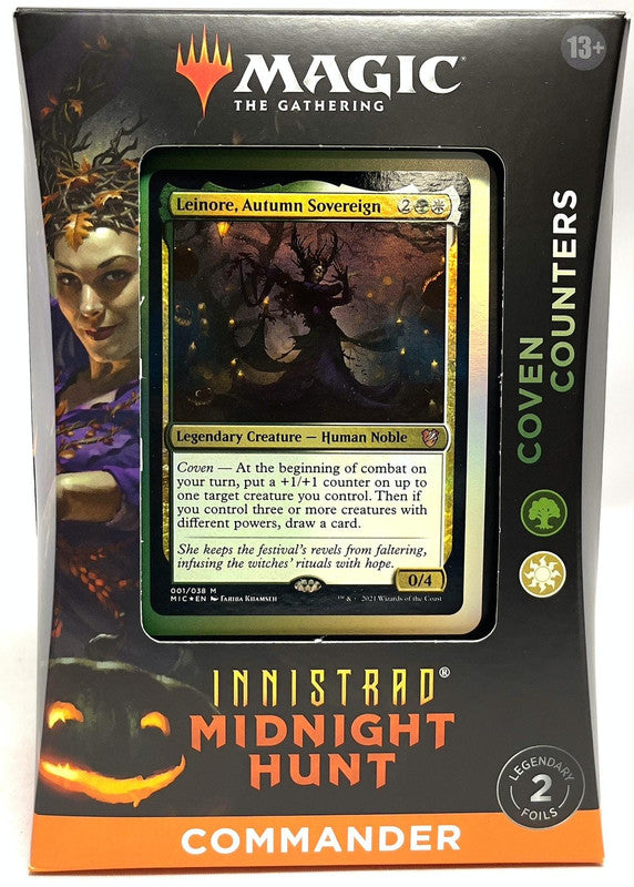 Magic The Gathering: Innistrad - Midnight Hunt Coven Counters Commander Deck