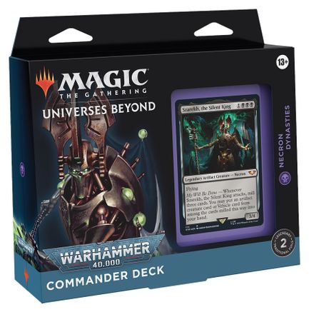 Magic the Gathering: Universes Beyond: Warhammer 40,000 - Necron Dynasties Commander Deck