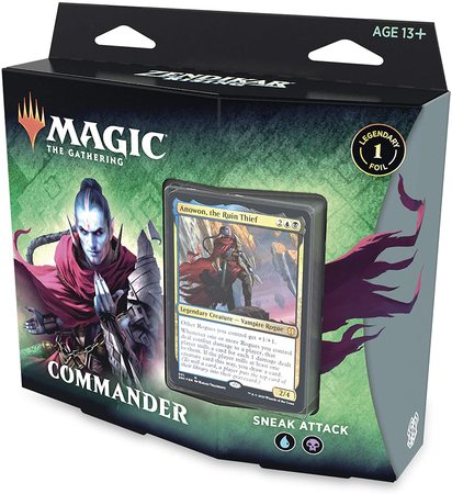 Magic the Gathering: Zendikar Rising Sneak Attack Commander Deck