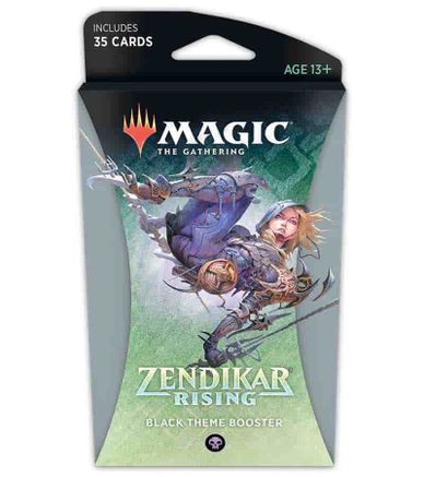 Magic the Gathering: Zendikar Rising Theme Deck (Black)