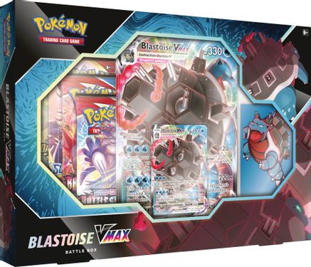 Pokemon TCG: Blastoise VMAX Battle Box