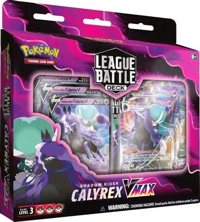 Pokemon TCG: Shadow Rider Calyrex VMAX League Battle Deck