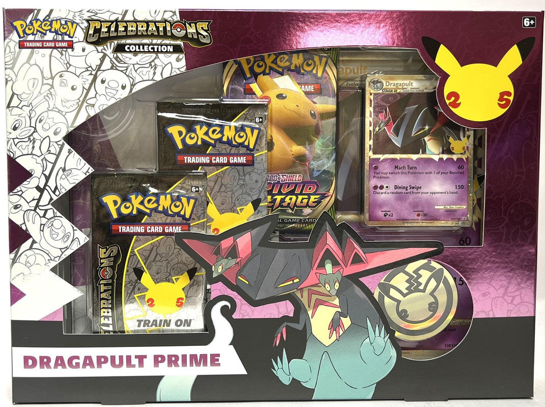 Pokemon TCG: Celebrations - Dragapult Prime Box