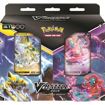 Pokemon TCG: Deoxys vs. Zeraora V Battle Deck Bundle