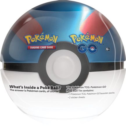 Pokemon TCG: Pokemon GO Poke Ball Tin - Great Ball