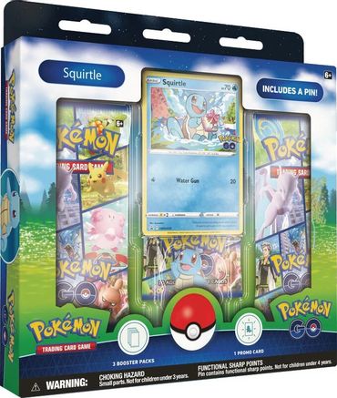 Pokemon TCG: Pokemon GO Pin Collection [Squirtle]