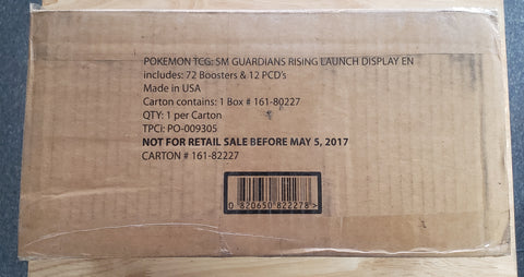 Pokemon TCG: Sun and Moon - Guardians Rising Launch Kit