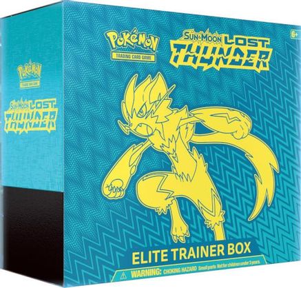 Pokemon TCG: Sun and Moon - Lost Thunder Elite Trainer Box