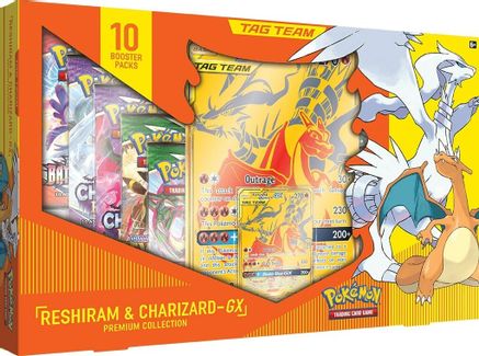 Pokemon TCG: Sun and Moon - Reshiram &amp;amp; Charizard GX Premium Collection