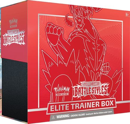 Pokemon TCG: Sword and Shield - Battle Styles Elite Trainer Box (Single Strike Urshifu)