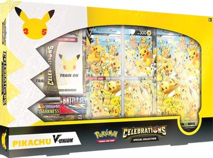 Pokemon TCG: Celebrations Special Collection Pikachu V-Union Box