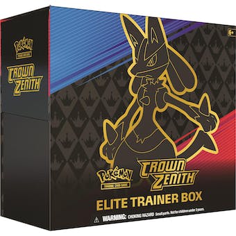 Pokemon TCG: Sword and Shield - Crown Zenith Elite Trainer Box