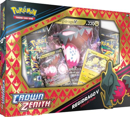 Pokemon TCG: Sword and Shield - Crown Zenith Collection Box (Regidrago V)