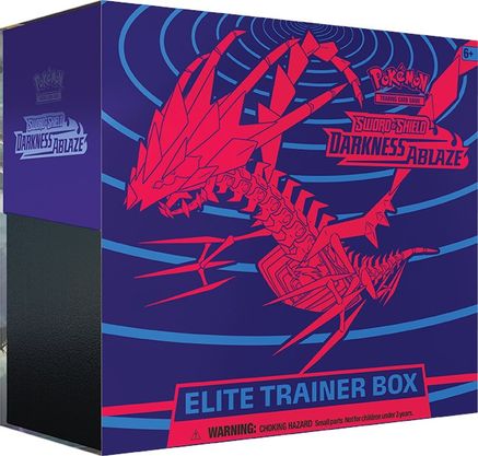 Pokemon TCG: Sword and Shield - Darkness Ablaze Elite Trainer Box