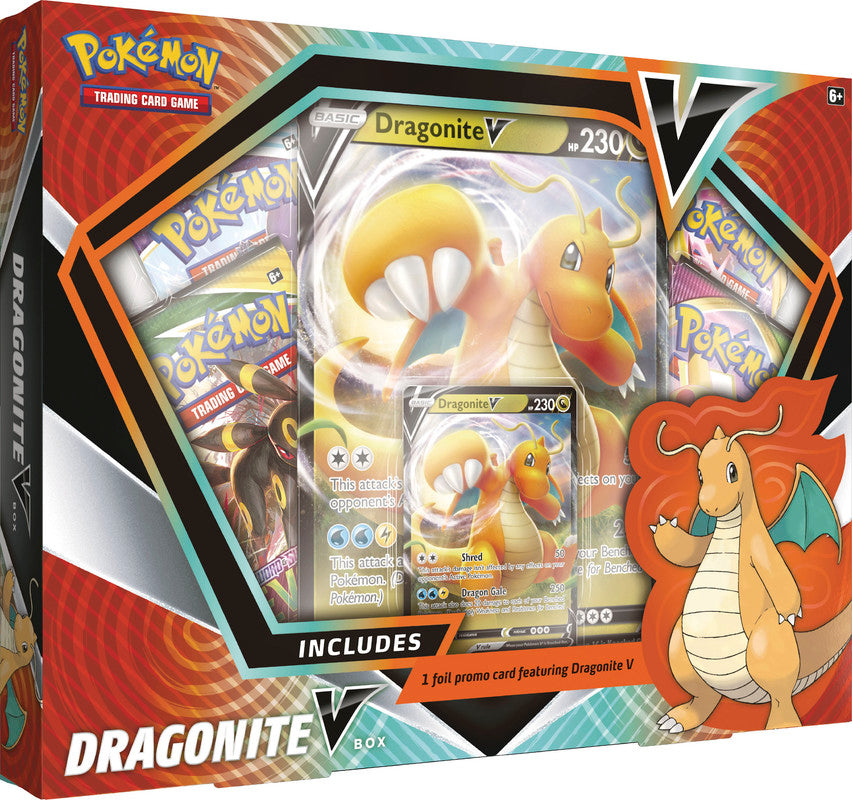 Pokemon TCG: Dragonite V Collection Box