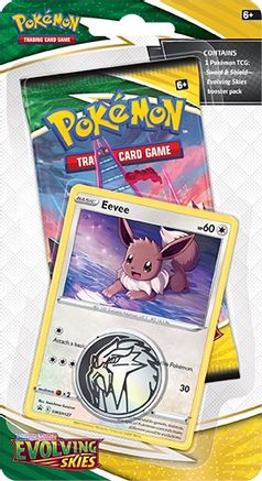 Pokemon TCG: Sword and Shield - Evolving Skies Blister (Eevee)