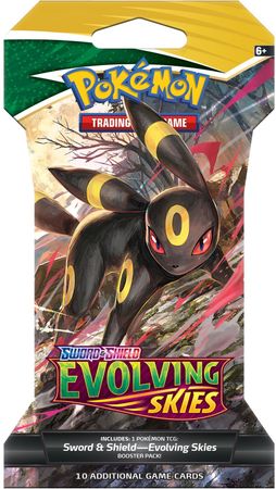 Pokemon TCG: Sword and Shield - Evolving Skies Sleeved Booster Pack