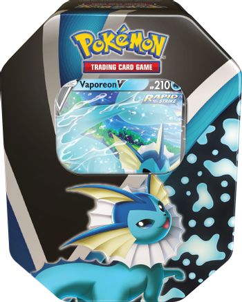 Pokemon TCG: Sword and Shield - Evolving Skies Tin (Vaporeon)