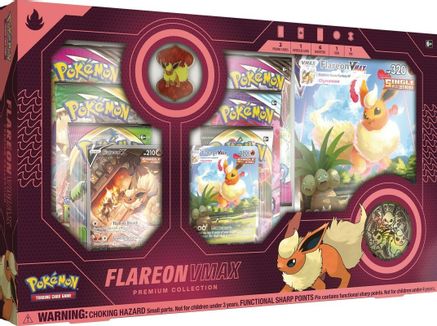 Pokemon TCG: Flareon VMAX Premium Collection Box