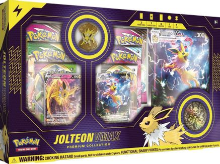 Pokemon TCG: Jolteon VMAX Premium Collection Box