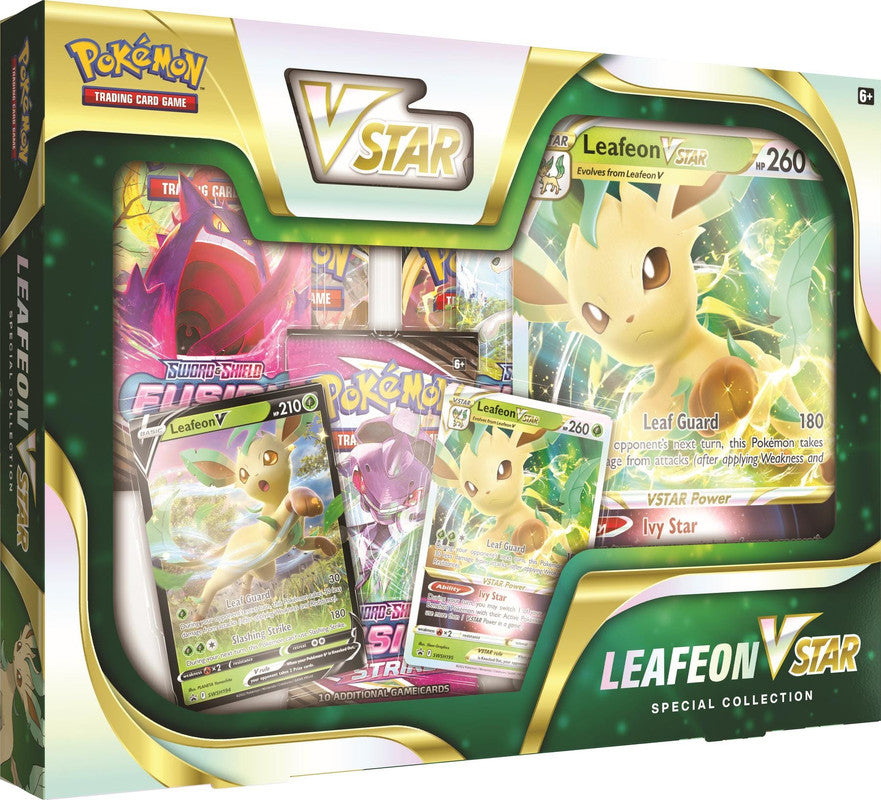 Pokemon TCG: Leafeon VSTAR Special Collection Box