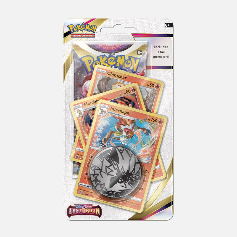 Pokemon TCG: Sword and Shield - Lost Origin Premium Checklane Blister [Infernape]